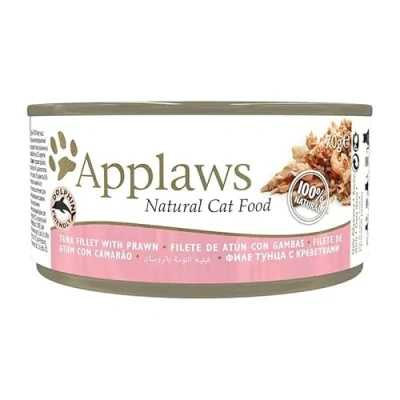 Imagen de APPLAWS Cat Lata ATUN Y GAMBAS 24X70GR