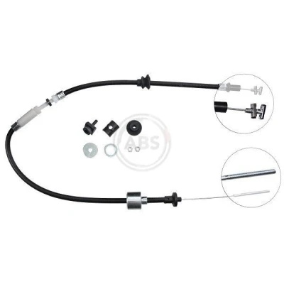 Imagen de A.B.S. K26510 Cable de Embrague con reajuste manual VOLKSWAGEN: Polo III Hatchback, Lupo / 3L, Classic, SEAT: Ibiza 2, Inca