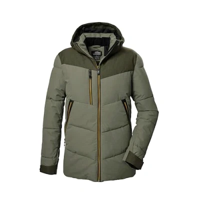 Imagen de killtec Hombre Chaqueta acolchada/chaqueta de invierno con capucha KOW 306 MN QLTD JCKT, schwarz, L, 41838 000
