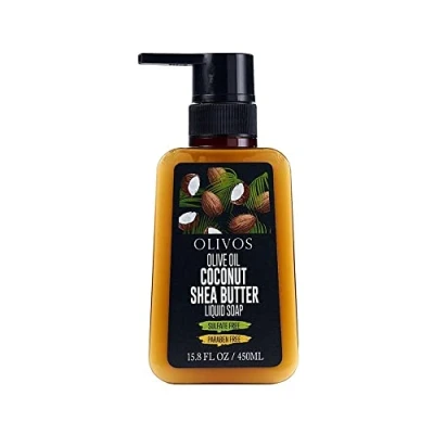 Imagen de OLIVOS Natural olive oil COCONUT&amp;SHEA BUTTER liquid soap 450 ml
