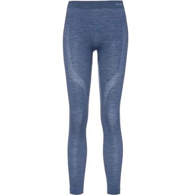 Imagen de FALKE Wool Tech Long W TI lana hilo funcional secado rápido calida 1 pieza, Capa de base inferior Mujer, Azul (Capitain 6751), XL