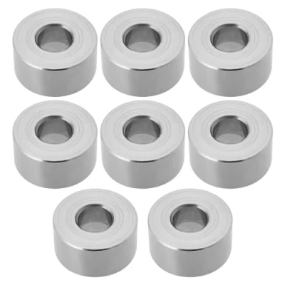 Imagen de OTOTEC 8 juntas espaciadoras de acero inoxidable 304 M8 sin rosca IDxOD 8,2 x 20 mm altura 10 para equipos mecánicos potencia dispositivos metal
