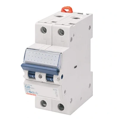 Imagen de Gewiss mt Interruptor magnetico mate 1 polo+neutro c20 4,5ka 2 módulos