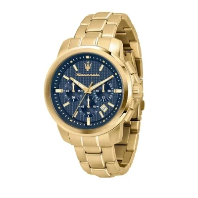 Imagen de Maserati Successo Reloj Hombre, Cronógrafo, en Acero, PVD Oro R8873621021