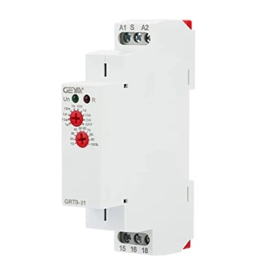Imagen de Delay Relay GRT8 B1 Relé de Tiempo Función única Micro Apagado Retardo Repetición del Temporizador Ciclo Carril DIN AC 220V