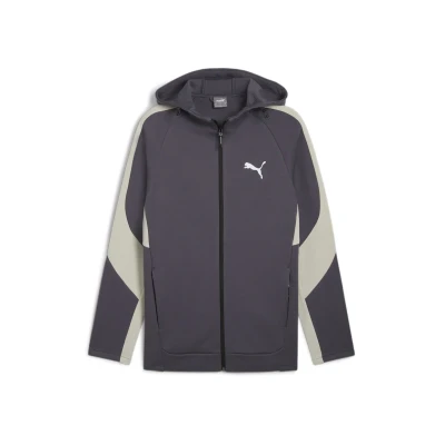 Imagen de Puma Evostripe Fullzip Sudadera con cremallera, Hombre, Talla: Small, Galactic gray