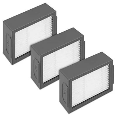 Imagen de kwmobile Set de 3 filtros repuesto compatibles con iRobot Roomba e5 / i7 i7+ Accesorios y recambios para robot aspirador