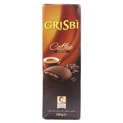 Imagen de GRISBI CAFFÉ CREAM 150G CON CREMA DI MATILDE VICENZI