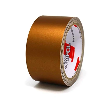 Imagen de 10m tiras decorativas autoadhesivas para coche moto barco modelismo bicicleta muchos colores y anchos la artesanía (Cobre mate, 30mm)