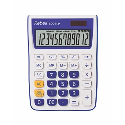 Imagen de Rebell SDC912 elegante calculadora de escritorio Azul