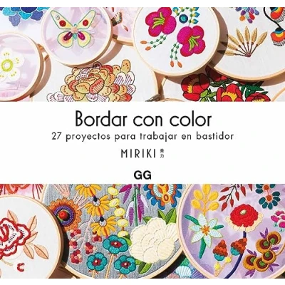Imagen de Bordar con color: 27 proyectos para trabajar en bastidor (GGDIY)