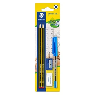 Imagen de Staedtler Conjunto de lápices, goma borrar, bolígrafo y regla