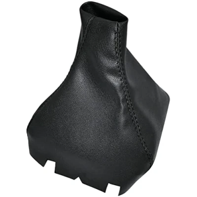 Imagen de AERZETIX C59139 Funda para palanca de cambios compatible con Seat Ibiza 6J 2008 a 2015 color: negro en piel sintética