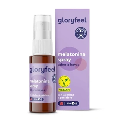 Imagen de Melatonina Spray Bayas para dormir bien (110 noches) Con Pasiflora, Valeriana, Melisa, Lavanda, Vitamina B6 y B1 Tranquilizante natural un mejor sueño Sin alcohol, azúcar