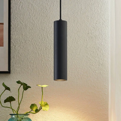 Imagen de lámpara colgante &#039;Neliyah&#039; (Moderno) en Negro hecho de Metal e.o. para Salón &amp; Comedor (1 llama, GU10) PRIOS colgante, lámpara, techo, techo