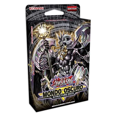 Imagen de YU GI OH! Dragón, Monstruo Trading Card Game Structure Deck Mundo Oscuro ITA, Color Mehrfarbig, 1