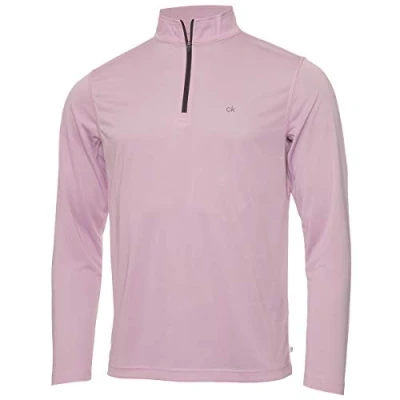 Imagen de Calvin Klein Golf Hombre Harlem 1/4 Zip Pullover Purple L