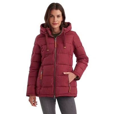 Imagen de G.I.G.A. DX mujer Chaqueta de invierno con capucha/chaqueta funcional aspecto plumón GW 12 WMN QLTD JCKT, raspberry, 48, 39835 000
