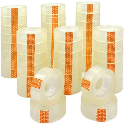 Imagen de ZCENTER Cinta adhesiva 48 cintas, 18 mm x 35 m, Celo transparente