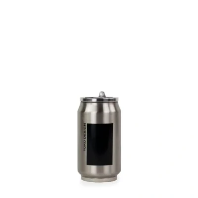 Imagen de YOKO DESIGN Lata isotérmica de 280 ml, color negro