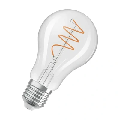 Imagen de OSRAM LED Vintage E27 5.9W 2,700K Filamento en espiral transparente