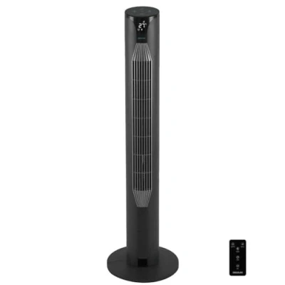 Imagen de Cecotec Ventilador de torre EnergySilence 8150 Skyline 42, 55 W, Mando a distancia, Pantalla LED, 3 velocidades, modos, Oscilación 80º y Temporizador 12h