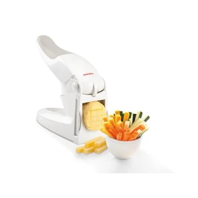 Imagen de Leifheit 3206 Pommes Frites Schneider 2.0 Cortadora de Patatas, Blanco, 15.4x9.19x29.5 cm