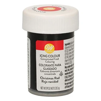 Imagen de Wilton Colorante Alimenticio para Glaseado en Pasta, 28.3g, Color Rojo Navidad, 04 0 0042