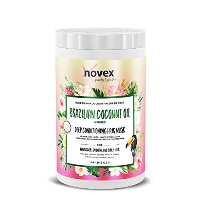 Imagen de Novex Mascarilla para el Pelo con Aceite de Coco, 1 kg