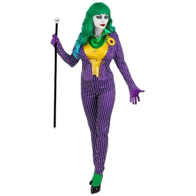 Imagen de WIDMANN &quot;EVIL CLOWN&quot; (jacket with shirt and vest, pants, gloves) (S)