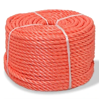 Imagen de vidaXL Cuerda Trenzada PP 12 mm 100 m Naranja SOGA Mecate Cabo Hogar Bricolaje