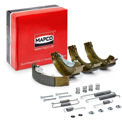 Imagen de MAPCO 8128/1 Kit frenos, disco de tambor Eje trasero con accesorios PEUGEOT: 306 Hatchback, 106 II 206 CITROËN: Saxo Hatchback