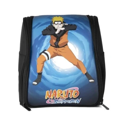 Imagen de Konix Naruto Shippuden Mochila para protección y transporte de Nintendo Switch, Switch Lite OLED Almacenamiento consola, juegos accesorios