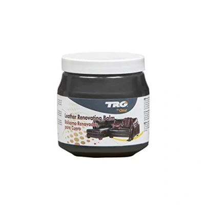 Imagen de TRG The One Leather Renovating Balm, crema a base de cera, limpia y nutre el cuero, Gris, 300 ml