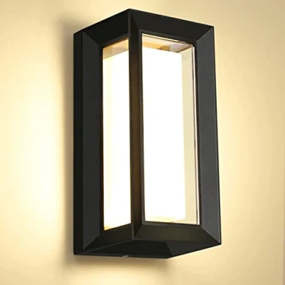 Imagen de Kingwen 15W Aplique de pared exteriores 3000K interiores Lámpara Interior LED Apliques para IP65.