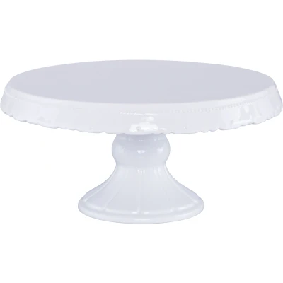 Imagen de Birkman Expositor de Tartas con diseño Retro, cerámica, Blanco, 15 cm