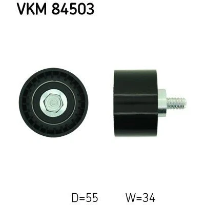 Imagen de SKF VKM 84503 Polea inversión/guía, correa distribución HYUNDAI: Terracan