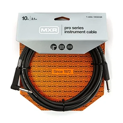Imagen de JIM DUNLOP MXR Cable Instrumento Serie Pro 10 pies 3,1 m, Conector Recto de 1/4 pulgada (DCIX10R)