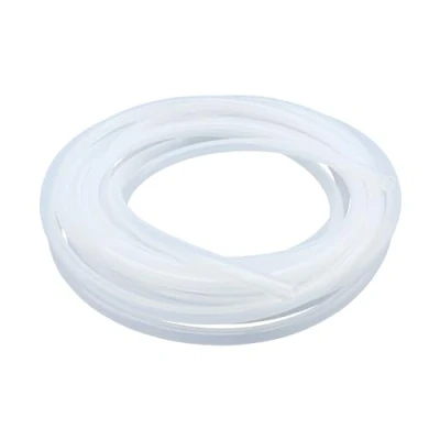 Imagen de LAVMHAB manguera de silicona 5 mm ID x 7 OD 8 metros longitud, mangueras calidad alimentaria, flexible transparente para transferencia agua y aire la bomba