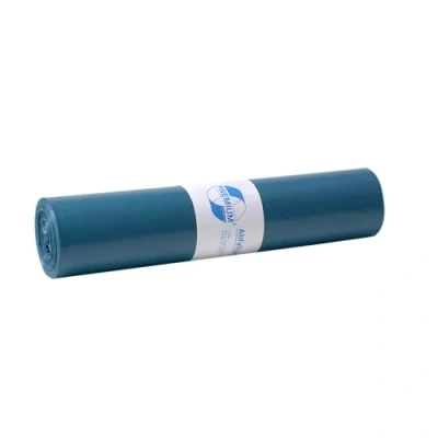 Imagen de Deiss Premium Suit, 800 mm x 1000 tipo 60 bolsas de basura 25 por rollo azul