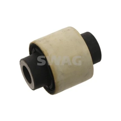 Imagen de SWAG 30 92 9938 Silentblock Brazo de Suspension Eje trasero izquierda, exterior, debajo, trasero, derecha caucho Rodamiento metal