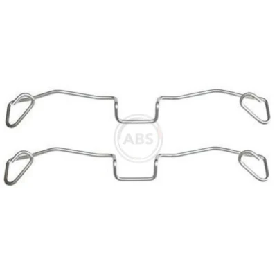 Imagen de A.B.S. 1633Q Kit de accesorios, pastillas frenos AUDI: A6 C5 Berlina, Avant