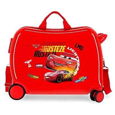Imagen de Disney Cars Rusteze Lightyear Maleta Infantil Rojo 50x38x20 cms Rígida ABS Cierre de combinación lateral 34L 1,8 kgs 4 Ruedas Equipaje Mano