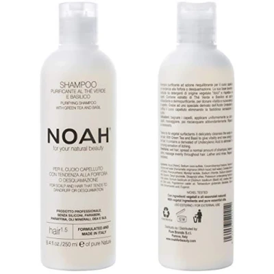 Imagen de Noah 1,5 champú purificante con té verde y albahaca 250ml