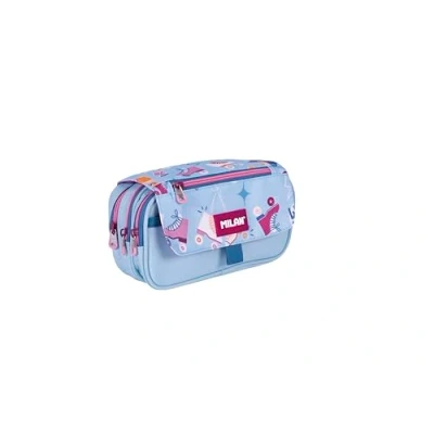Imagen de MILAN® Estuche portatodo 4 Cremalleras con Solapa Serie Especial Roller 2