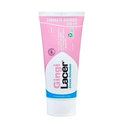 Imagen de LACER GINGI Pasta de Dientes 200 ml, Previene y Elimina la Placa Dental, Alivia Enfermedad Periododental, Reduce el Sangrado Gingival, Idónea para Pacientes Diabéticos