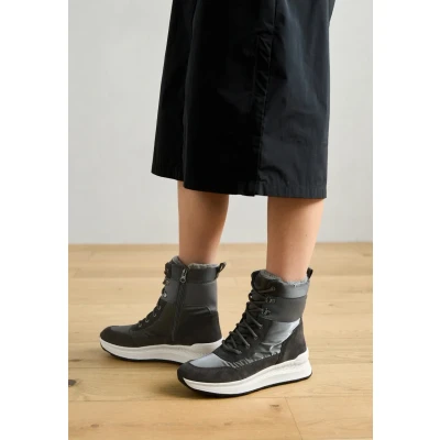 Imagen de Geox Spherica Actif X2 Botas para la nieve, Mujer, Talla: 36, Dark grey Zapatos