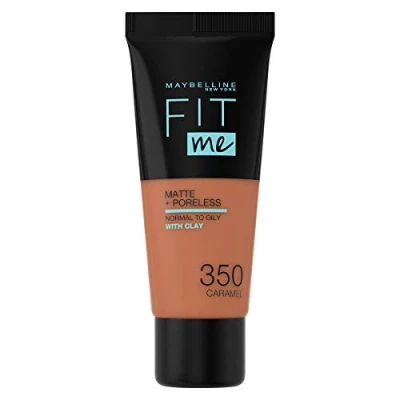 Imagen de Maybelline Fit Me! Matte+ Poreless Liquid Foundation 350 Caramel 30 ml