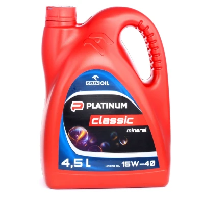 Imagen de Orlen Platinum Classic MINERAL 15W 40 4L Aceite de motor QFS411B60 HONDA: CIVIC 7 Hatchback, LEXUS: IS I Berlina, DAEWOO: Kalos Hatchback