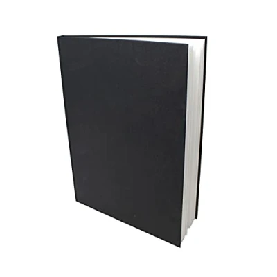 Imagen de Artway Studio Cuaderno de Dibujo A4 Encuadernado en cartón Retrato 92 Caras/46 Páginas Papel 170 gsm Negro Tapa Dura